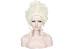 Linfairy Peluca Rubia Retro Corta Para Mujer Que Se Adapta Al Disfraz De Los Años 50 Y 80