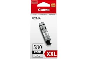 Canon PGI-580 XXL PGBK Cartouche Noir Bureautique Capacité XXL (Emballage carton)