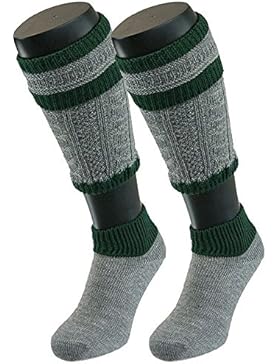 Trachten Loferl Berchtesgaden grau grün Socken Loferl
