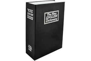 ISO TRADE Sejf z 2 kluczami, 18 x 11,5 cm, do ukrycia pieniędzy, wartościowe przedmioty, 6148