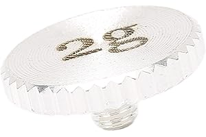 UNGROL Contrepoids de Lecteur de disques Vinyle, contrepoids de tête Phono Haute résistance intensité maximale Anti-Corrosion pour Lecteur de Vinyle(+2g d'argent)