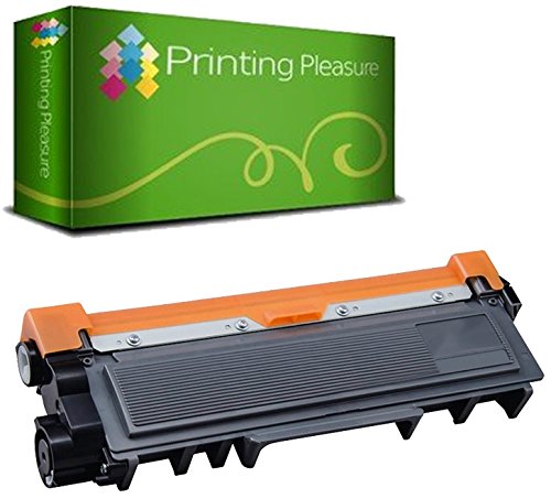 Printing Pleasure Compatible TN2320 Cartucho de tóner para Brother HL-L2300D L2340DW L2360DN L2365DW L2380DW DCP-L2500D L2520DW L2540DN L2560DW MFC-L2700DW L2720DW L2740DW - Negro, Alta Capacidad