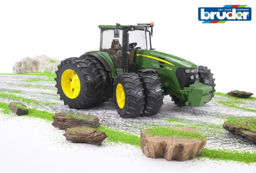 Bruder 03052 TOYS John Deere 7930 Traktor mit Zwillingsbereifung - 6