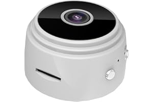 PELINUAR Cámara Secretscope, mini cámaras de seguridad magnéticas, mini cámara de seguridad Secretscope, cámara WiFi inalámbrica para exteriores, mini monitor sin cables con función de visión nocturna para