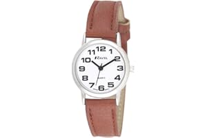Ravel - Reloj Unisex de Correa de fácil Lectura con números Grandes