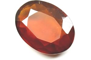 Jewelryonclick Hessonite Stone 4 Ct Garnet Natural Original Loose Gemstone