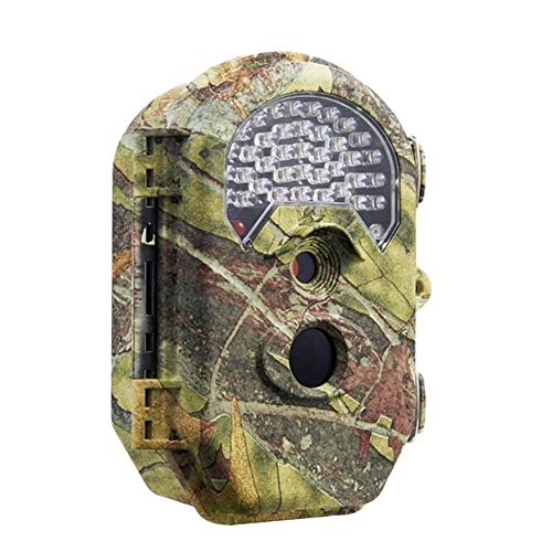 Trallf Wildkamera Nachtsicht, 16 Millionen HD-Pixel Automatische MMS Infrarotüberwachung IP65 Wasserdicht Trail Wildlife-Kamera