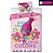 Produktbild Trolle Show Your True Colors Poppy Wende Bettbezug Schlafzimmer-Set, Trolls True Colors Print, 80% POLYESTER 20% COTTON