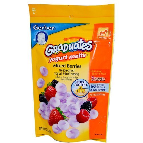 gerber graduates yogurt