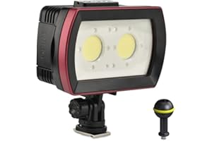 Sea frogs IPX8 Waterproof Camera LED Photo Video Fill Light Lamp 40M Underwater Diving Photography Lighting 3500Lm …