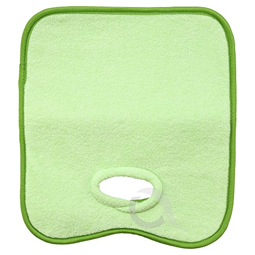 Quality Waterproof Potty Training Pads/ liner - universal Car Seats and Pushchairs protector (green/terry)