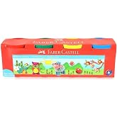 Faber-Castell 5Play Dough Classic Colors, 4 Colors