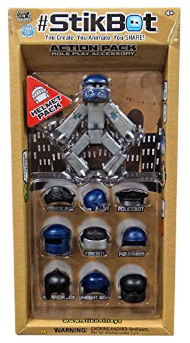 Preisvergleich Produktbild StikBot Action Pack Accessory Set Helmet Pack by Stikbot