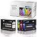 Produktbild Liondo 4 Multipack Tintenpatronen Kompatibel zu Canon Maxify PGI-1500 XL BK/C/Y/M MB-2000 2100 2300 2700 Series - Schwarz 38ml, Color (C,Y,M) je 16ml