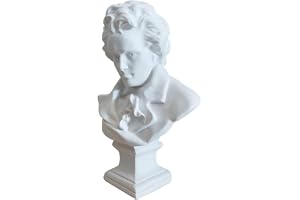 EXCEART Beethoven byst staty klassisk musik kompositör misslyckande figurer harts att samla konst bild berömd porträtt skulptur för kontor hem galleri