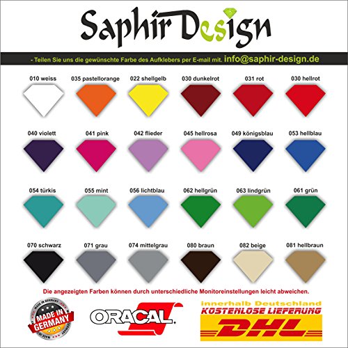 Wandtattoo SonGoku, WT11 55x100cm Schwarz Matt - 3