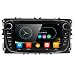 Produktbild Autoradio DVD Player mit GPS Navi für Ford Focus Mondeo Galaxy S-MAX Unterstützt DAB+ Bluetooth USB SD DVD CD Lenkradfernbedienung 7” Schwarz