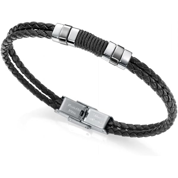 Armband Vicious Vik van staal en scheepstouw P19-151114