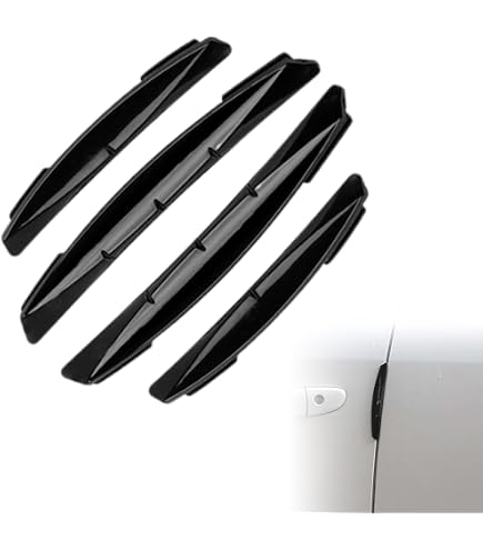 Protezioni Paraurti Per Portiera Auto 2 Pezzi, Strisce In Silicone Anti-UV 40 Cm, Antigraffio E Antiurto Per Bordi Porta, Universali