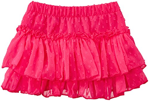 3 Pommes Baby Girls 0-24m Jupon Plain Skirt, Pink (Rose Fluo), 3-6 Months (Manufacturer Size: 6 Months)