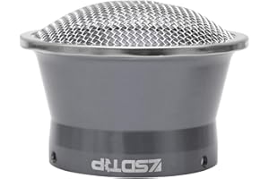 ZSDTRP Carburetor Air Filter Clean Velocity Stack 63mm Short Aluminium Body With SUS304 Mesh For PWK34 36 38 40 42mm TM38 VM38 TX38 Carb Moped Pit Dirt ATV Scooter (Titanium, 63mm Short)