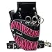Scissor Belt Holster Zebra Pouch Bag Kassaki in Pink Zebra