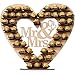 Produktbild JoyFan Dessert Bar Rustic Wood Wedding Mr Mrs Heart Chocolate Dessert Table Display Rack Party Decoration
