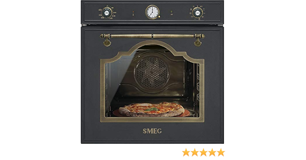 Smeg SFP750AOPZ forno Forno elettrico 65 L Antracite, Ottone A : Amazon.it:  Grandi elettrodomestici