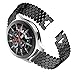 Price comparison product image Javpoo Accessory Bands Compatible Samsung Galaxy Watch 46mm, Fish Scale Alloy Bracelet Replacement Watch Band Strap Compatible Samsung Galaxy Watch