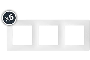 DEBFLEX Caly Marco Triple Horizontal O Vertical Blanco Caja De 5