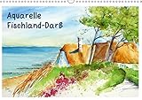 Aquarelle - Fischland-Darß (Wandkalender 2017 DIN A3 quer): Aquarellbilder von der Ostsee auf Fischland-Darß (Monatskalender, 14 Seiten ) (CALVENDO Natur) by