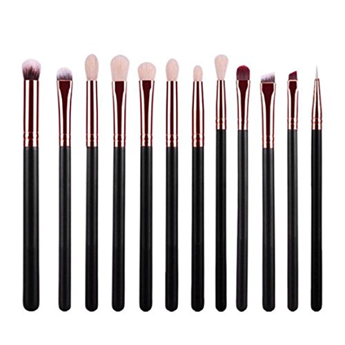 Schmink Pinsel,Amlaiworld 12Pcs setzt Kosmetik Pinsel Make-up Pinsel Kits Tools - 8