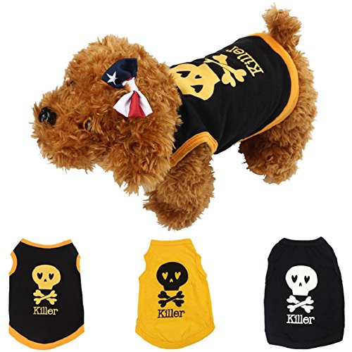 Culater-Puppy-Shirt-Pet-Summer-Skull-Vest-Small-Dog-Cat-Clothes