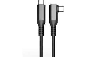 Cuxnoo VR Streaming Link Kabel 5 M kompatibel für Oculus Quest, Virtual Reality Headset Kabelwinkel USB 3.2 Gen1 C-C Hochgeschwindigkeits-Datenübertragung, Schnellladekabel