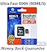 Produktbild 128GB Micro SD Karte Plus Adapter (Class 10 UHS-I MicroSDXC Extrem Pro Speicherkarte) 128 GB Ultra Schnelle Geschwindigkeit 90MB/s 600X UHS-1 Microsd SDXC Pack. Amplim® 128G Hochleistungs Handy TF G5