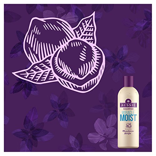 Aussie Miracle Moist Shampoo für strapaziertes, traurig-trockenes Haar, 1er Pack (1 x 300 ml) - 6