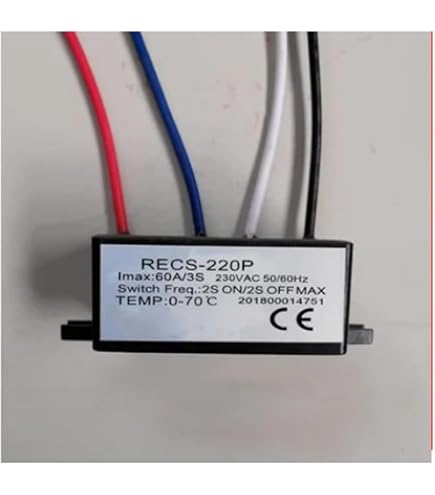 thumbnail interactive-video image 1 of KQE RECS-205P Electronic Centrifugal Switch For Capacitor Motor Start & Run – HVAC, Industrial 1 of 3