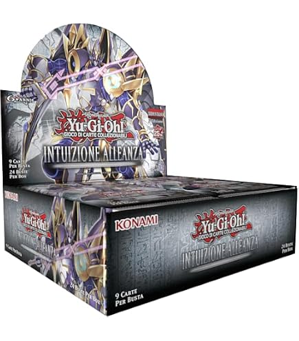 Yugioh Brothers of Legend 2021 Booster Box, 24 confezioni da 5 carte Giochi e giocattoli