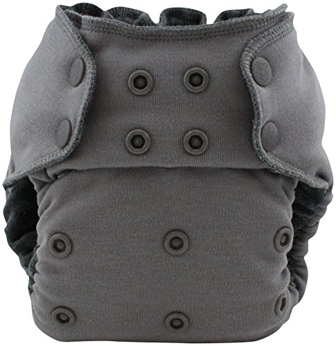 Kanga Care Ecoposh OBV Fitted Cloth Diaper (One Size, Glacier)