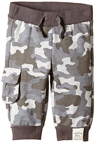 Pumpkin Patch Baby-Boys Cargo Joggers Tracksuit Bottoms, Camoflauge (Metal Marle), 12-18 Months
