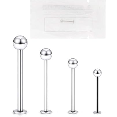 VFUN Piercing Per Labbra, In Acciaio Chirurgico, 16 G, Monroe, Per - Foto 7