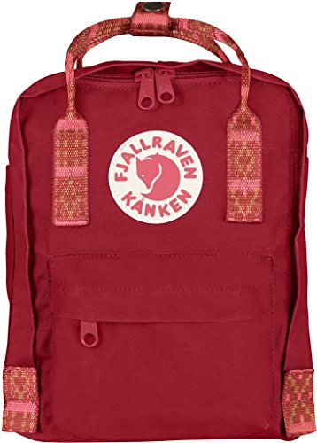 Preisvergleich Produktbild Fjällräven Kanken Mini, deep red-folk pattern