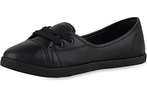 VAN HILL Damen Sportliche Ballerinas Flach Bequem Schuhe