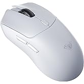 Aula SC580X Lightweight PAW3395 Sensor 10000 DPI 1000Hz Kablolu ve Kablosuz Gaming Oyuncu Mouse Beyaz