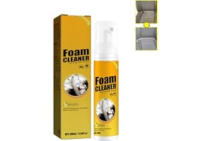 Multi Functional Foam Cleaner, Foam Cleaner All Purpose Foam Cleaner, Car Interior Cleaning Foam Spray, Powerful Decontaminat