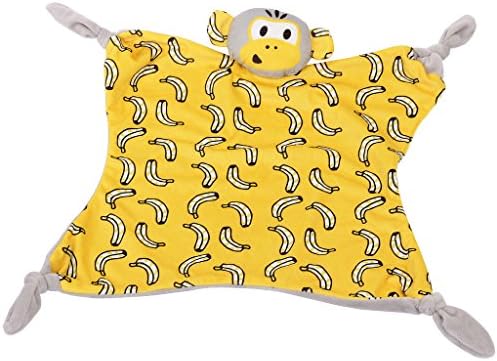 Kolamom Soothing Towel Doll 100% Super Soft Organic Cotton Baby Gift Sleep Soothers for Boy, Monkey