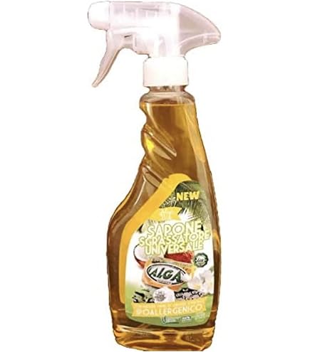ALGA SAPONE SGRASSATORE UNIVERSALE BIODEGRADABILE 500 ML IPOALLERGENICO VEGANO e