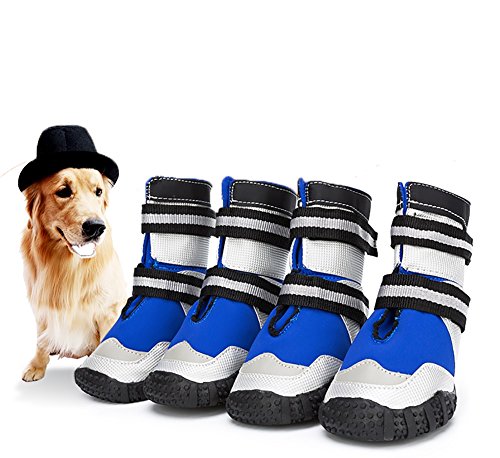 Dog Boots Waterproof Non Slip Winter Warm Pet Snow Boots