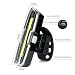 Produktbild KANKOO Luz de Bicicleta USB recargable Lámpara de Bicicleta LED Bicicleta Ciclismo Luz de cola trasera Batería de litio delantera Casco de luz Lámpara de montaje 5 modos de seguridad