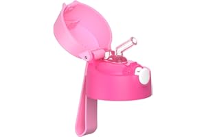 Couvercle de rechange JARLSON pour biberon "CHARLI" et "EMI", pièces de rechange, couvercle paille, avec embout en silicone